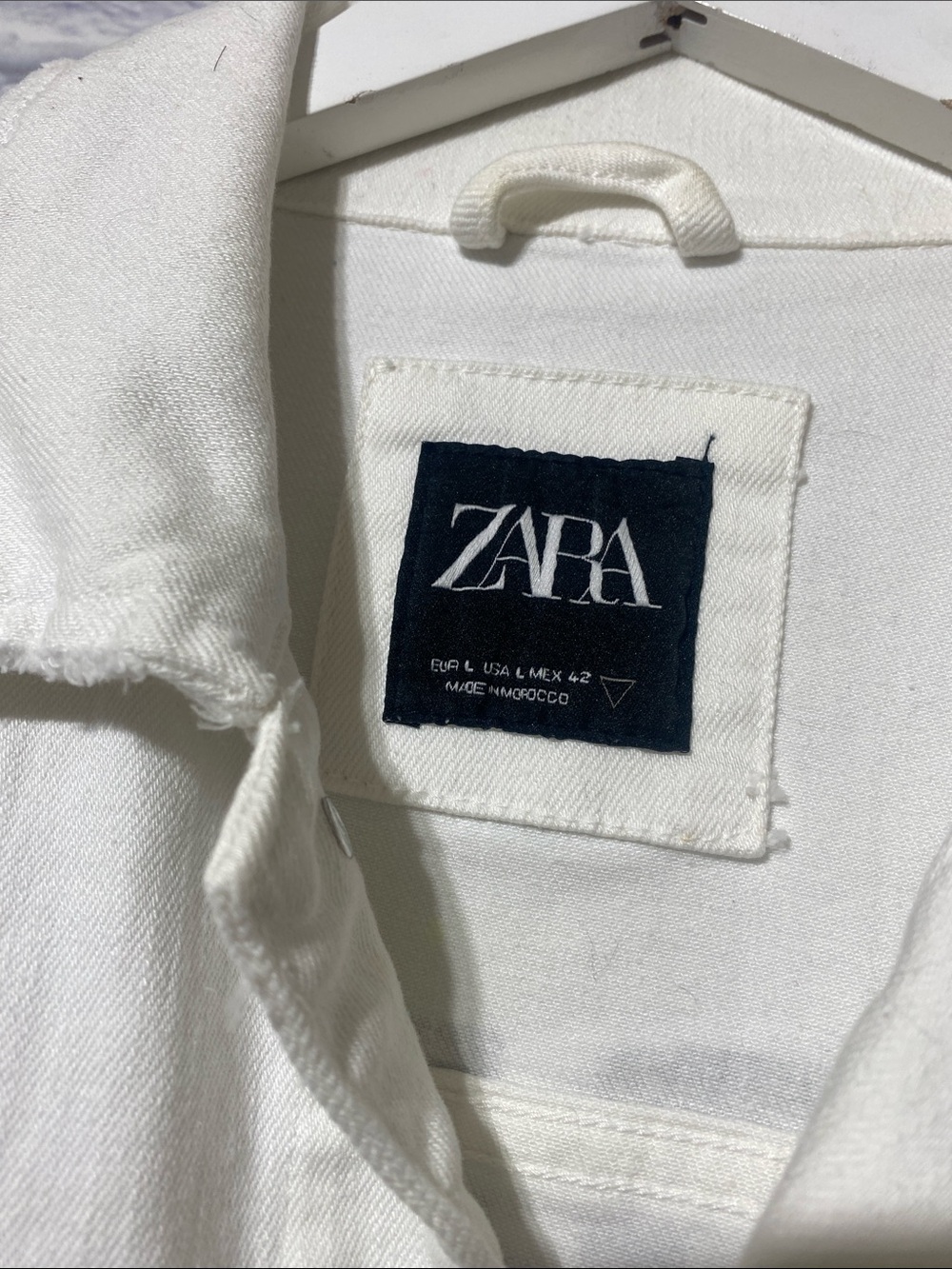 Zara White Men's Jacket - Picture 2 of 14